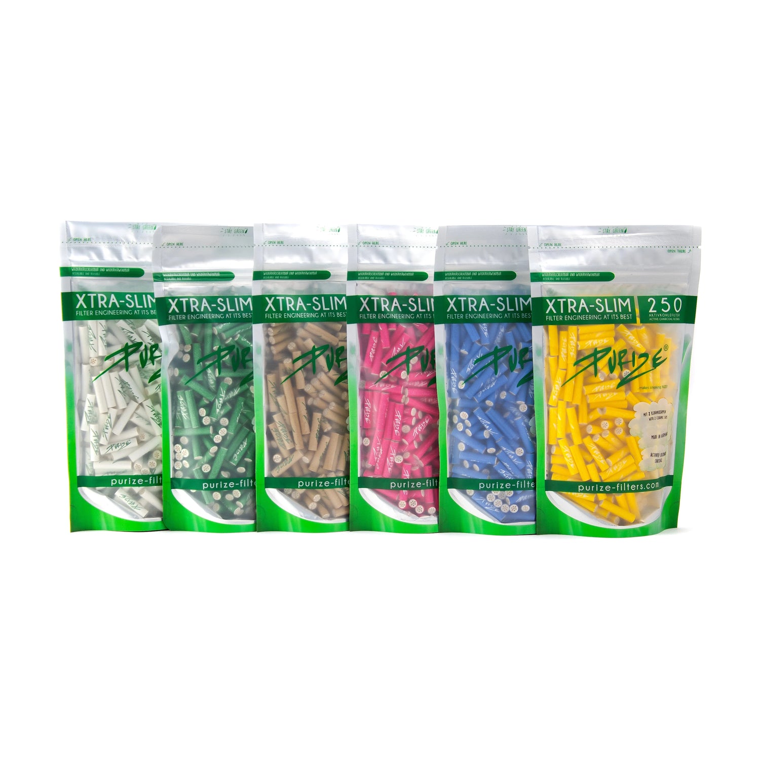 33 PURIZE® XTRA Slim Aktivkohlefilter