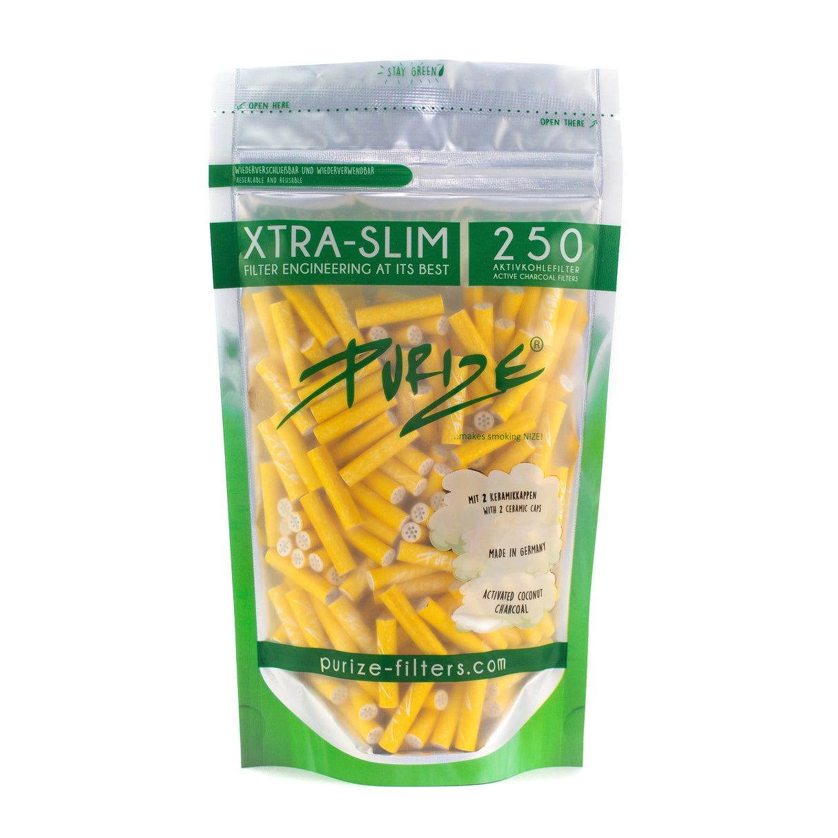 33 PURIZE® XTRA Slim Aktivkohlefilter