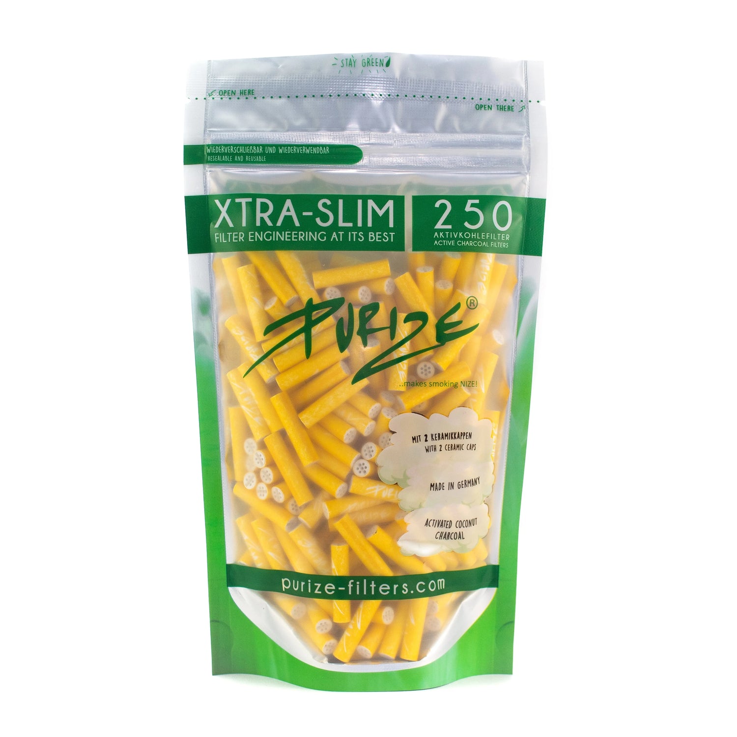 33 PURIZE® XTRA Slim Aktivkohlefilter