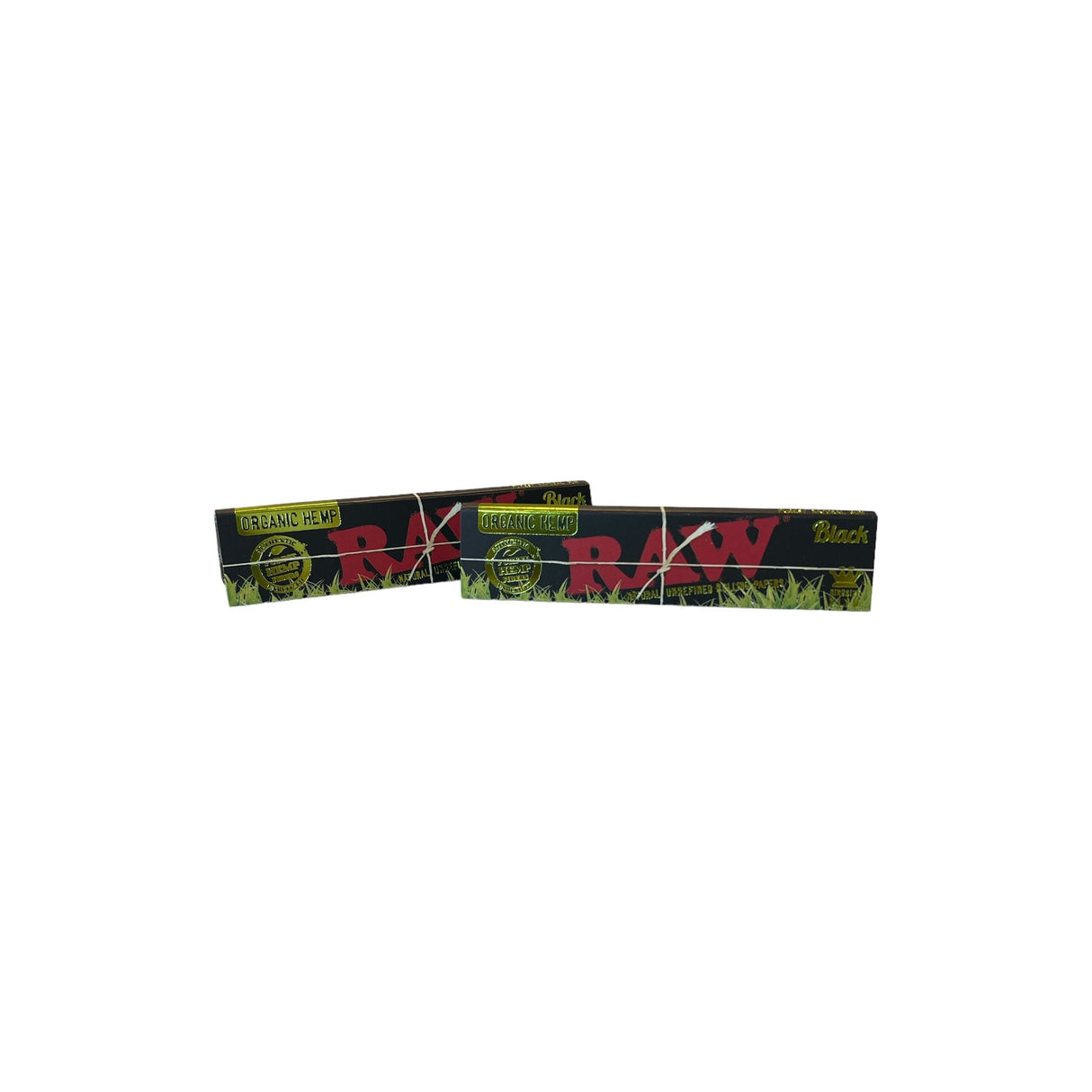 RAW Black Green Organic Paper King Size Slim