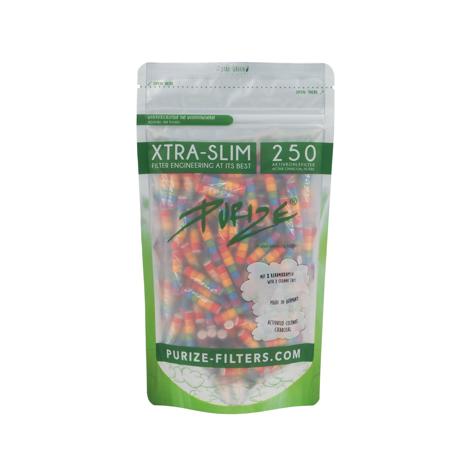 33 PURIZE® XTRA Slim Aktivkohlefilter