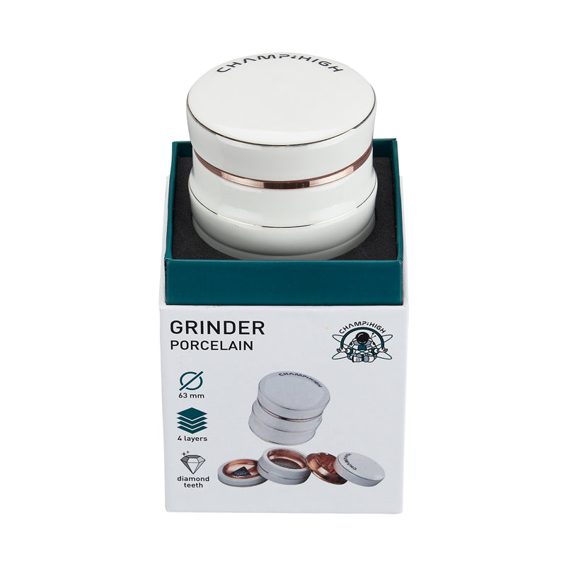 Porzellan Grinder WHITE CHAMP HIGH