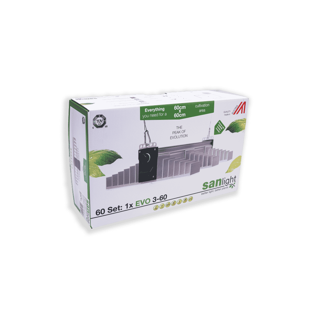 Grow Bundle 60x60cm inkl. Ferna HomeGrowBox + SANLight Evo 3-60