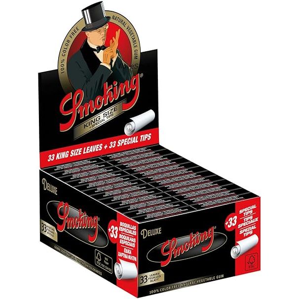 Smoking Deluxe King Size +Tips