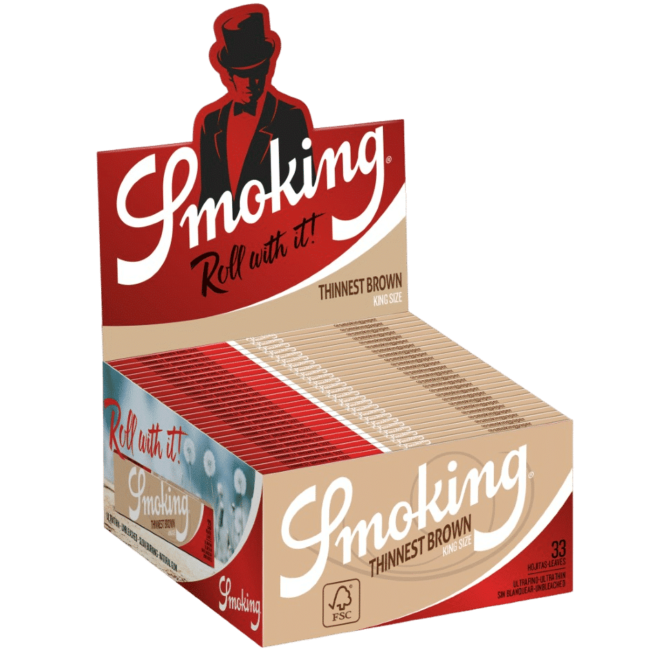 Smoking Thinnest Brown King Size