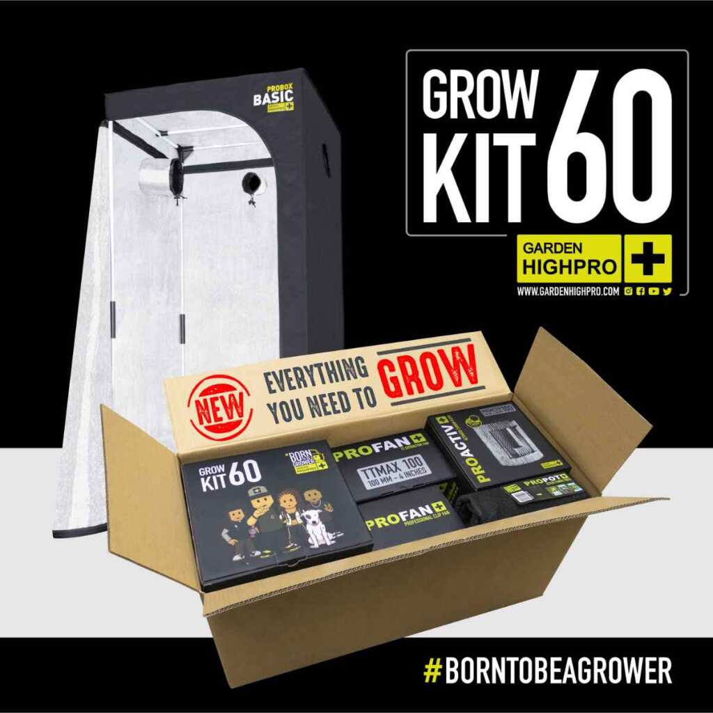 Garden Highpro Growset 60x60x160cm | LED mit 60 Watt |