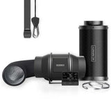 AC Infinity CLOUDLINE PRO T4, leises Inline-Lüftersystem mit Temperatur- und Feuchtigkeitssteuerung, 100 mm